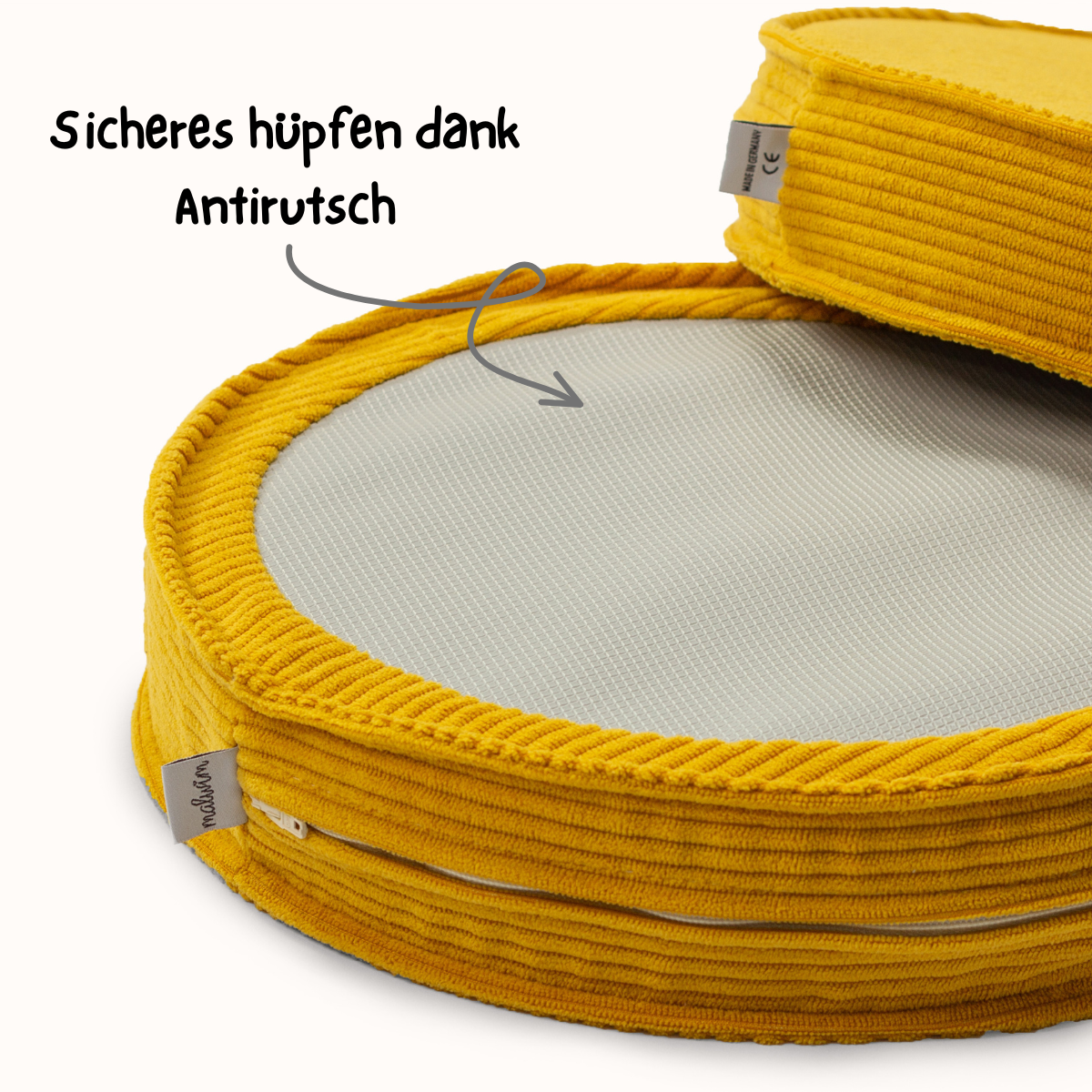 Hüpfsteine Loopis Cord – 6er Set