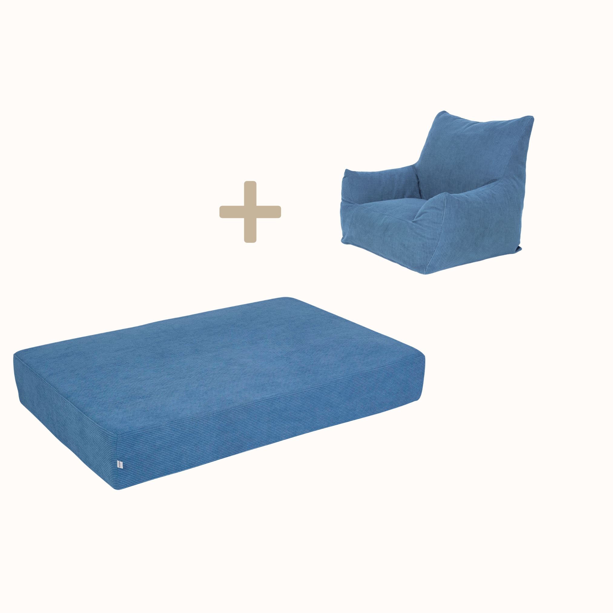 Bundle Hüpfpolster & Kindersessel Cord