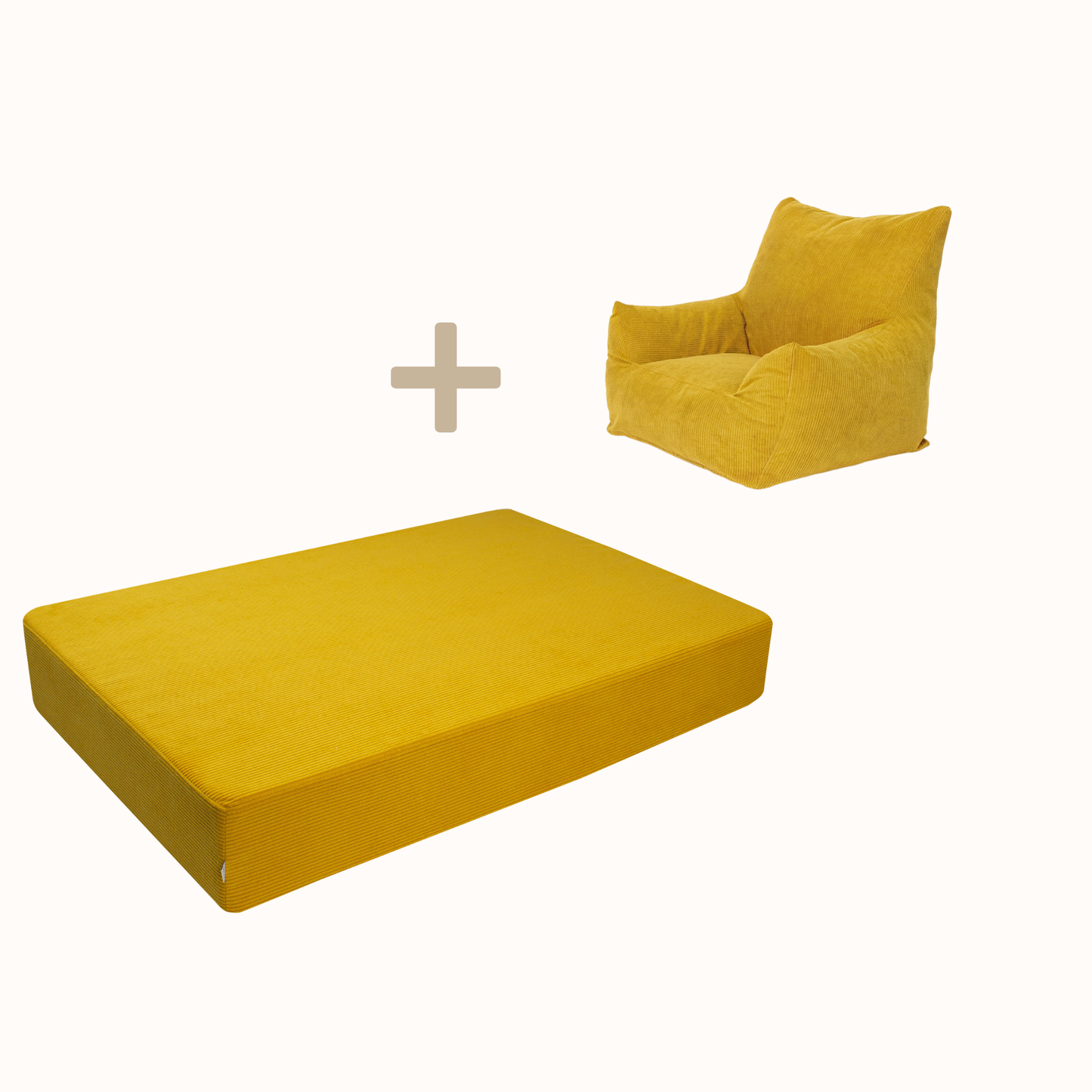 Bundle Hüpfpolster & Kindersessel Cord