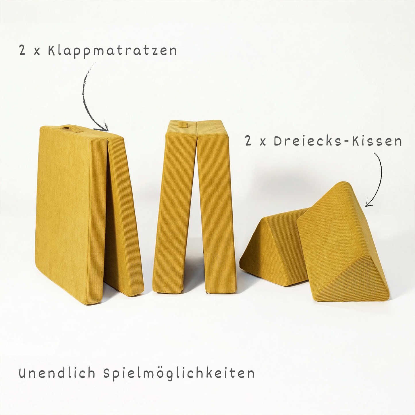 Cord Spielsofa
