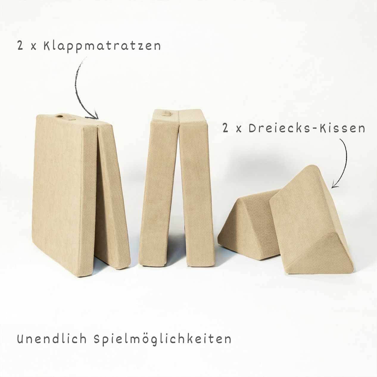 Cord Spielsofa