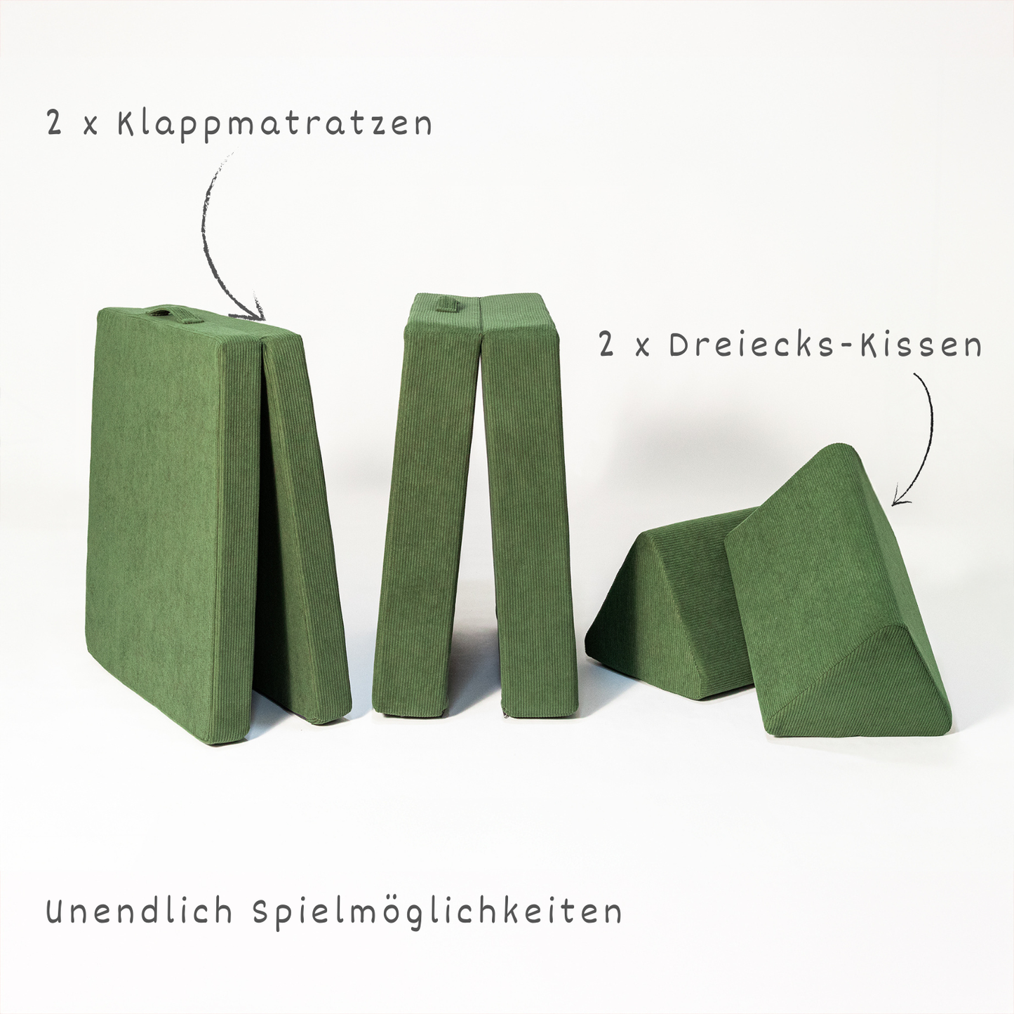 Cord Spielsofa